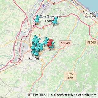 Mappa Via Muzii, 66100 Chieti CH, Italia (2.53083)