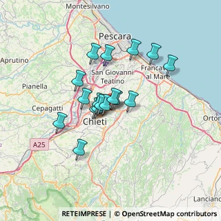 Mappa Via Muzii, 66100 Chieti CH, Italia (5.36647)