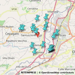 Mappa Via Casanova, 65012 Cepagatti PE, Italia (1.818)