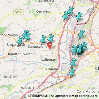 Mappa Via Casanova, 65012 Cepagatti PE, Italia (2.57105)