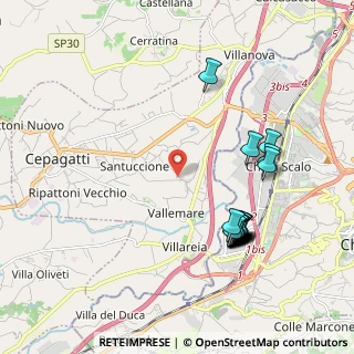 Mappa Via Casanova, 65012 Cepagatti PE, Italia (2.2295)