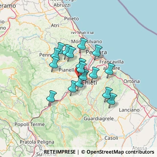 Mappa Via Casanova, 65012 Cepagatti PE, Italia (10.43)