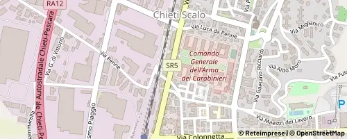 Mappa Chieti