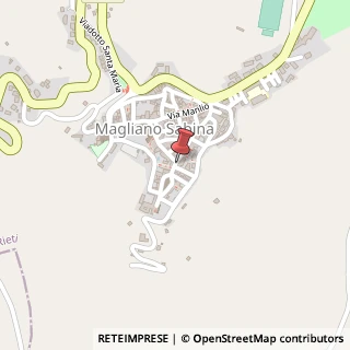 Mappa Via Cardinale de Lai, 1, 02046 Magliano Sabina, Rieti (Lazio)