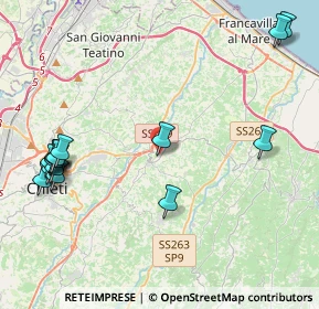 Mappa Via del Convento, 66010 Ripa Teatina CH, Italia (5.53)