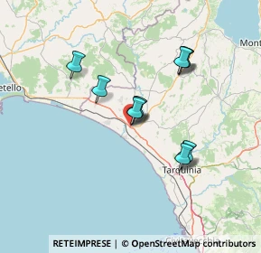 Mappa Via del Giardino, 01014 Montalto di Castro VT, Italia (12.09545)