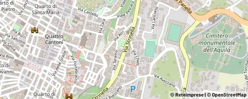 Mappa L'Aquila
