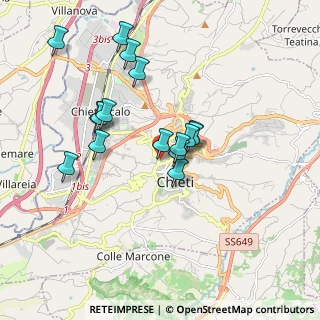 Mappa Via delle Robinie, 66100 Chieti CH, Italia (1.68563)