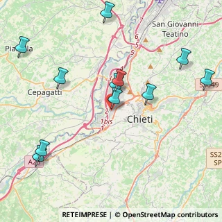 Mappa Via Capestrano, 66100 Chieti CH, Italia (5.03545)