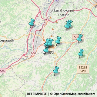 Mappa Via Arcivescovado, 66100 Chieti CH, Italia (3.23545)