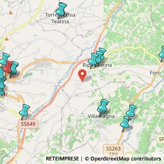 Mappa Via Feudo, 66010 Ripa teatina CH, Italia (3.521)