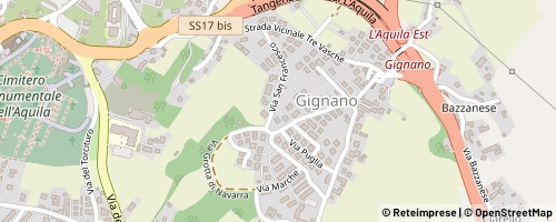 Mappa L'Aquila