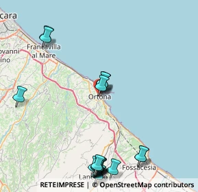 Mappa Via Morello da Ortona, 66026 Ortona CH, Italia (10.8935)
