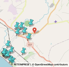 Mappa SR 312 Castrense km 1.500, 01014 Montalto di Castro VT, Italia (3.525)