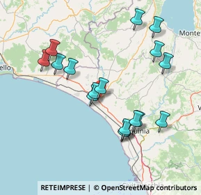 Mappa SR 312 Castrense km 1.500, 01014 Montalto di Castro VT, Italia (16.01294)