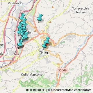 Mappa Via Giacinto Armellini, 66100 Chieti CH, Italia (2.39353)
