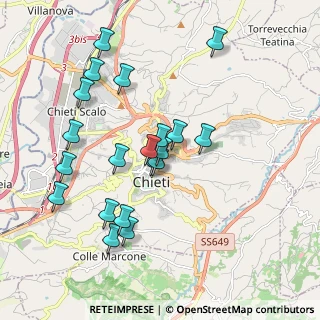 Mappa Via Giacinto Armellini, 66100 Chieti CH, Italia (1.9395)