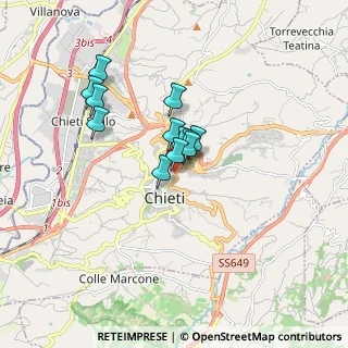 Mappa Via Giacinto Armellini, 66100 Chieti CH, Italia (1.24667)