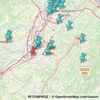 Mappa Via Giacinto Armellini, 66100 Chieti CH, Italia (5.447)