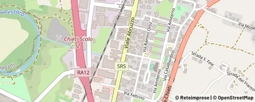 Mappa Chieti