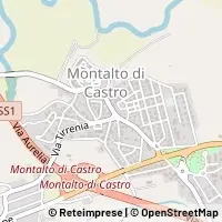 Mapa Montalto di Castro