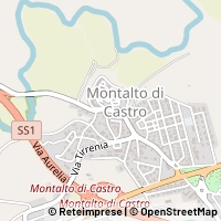 Térkép Montalto di Castro