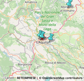 Mappa Via Monte Matese, 67100 L'Aquila AQ, Italia (26.09091)