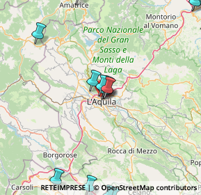 Mappa Via Monte Matese, 67100 L'Aquila AQ, Italia (26.1235)