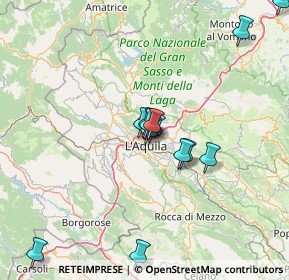 Mappa Via Monte Matese, 67100 L'Aquila AQ, Italia (13.95)