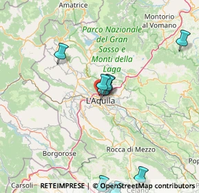 Mappa Via Monte Matese, 67100 L'Aquila AQ, Italia (22.77667)