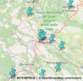 Mappa Via Remo Brindisi, 67100 L'Aquila AQ, Italia (20.47333)