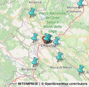 Mappa Via Remo Brindisi, 67100 L'Aquila AQ, Italia (13.42182)