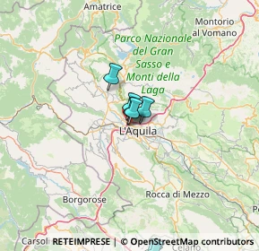 Mappa Via Remo Brindisi, 67100 L'Aquila AQ, Italia (28.13231)