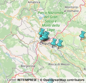 Mappa Via Remo Brindisi, 67100 L'Aquila AQ, Italia (20.802)