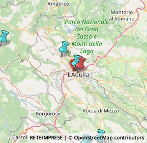 Mappa Via Remo Brindisi, 67100 L'Aquila AQ, Italia (28.56857)