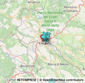 Mappa Via Remo Brindisi, 67100 L'Aquila AQ, Italia (29.924)