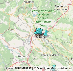 Mappa Via Remo Brindisi, 67100 L'Aquila AQ, Italia (19.88727)