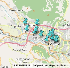 Mappa Via Remo Brindisi, 67100 L'Aquila AQ, Italia (1.5)