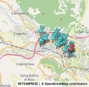 Mappa Via Remo Brindisi, 67100 L'Aquila AQ, Italia (1.50474)