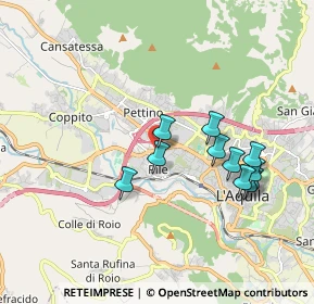 Mappa Via Remo Brindisi, 67100 L'Aquila AQ, Italia (1.79727)