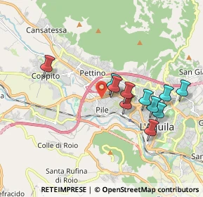 Mappa Via Remo Brindisi, 67100 L'Aquila AQ, Italia (1.78636)