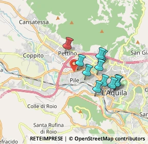 Mappa Via Remo Brindisi, 67100 L'Aquila AQ, Italia (1.55)