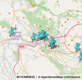 Mappa Via Remo Brindisi, 67100 L'Aquila AQ, Italia (3.50583)