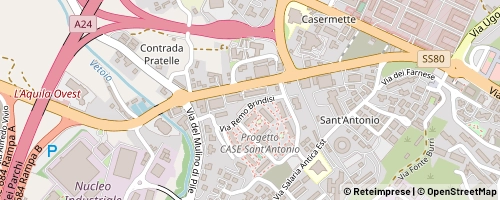 Mappa L'Aquila