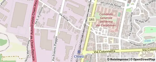 Mappa Chieti