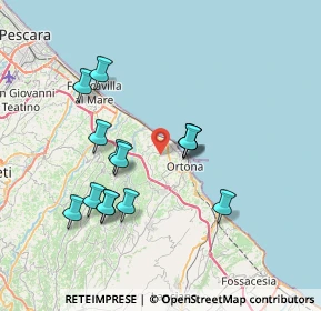 Mappa 66026 Ortona CH, Italia (7.20929)