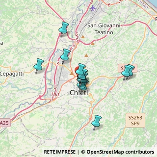 Mappa Via dei Peligni, 66100 Chieti CH, Italia (2.79538)