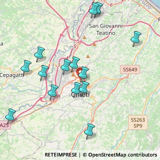 Mappa Via dei Peligni, 66100 Chieti CH, Italia (4.67429)