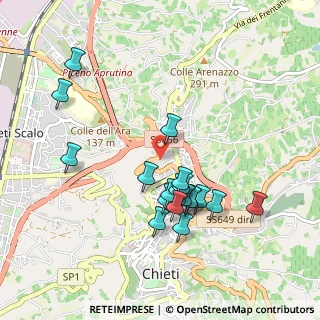 Mappa Via dei Peligni, 66100 Chieti CH, Italia (0.9515)
