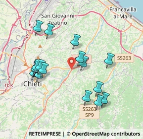 Mappa Via Alento, 66010 Ripa Teatina CH, Italia (3.95235)